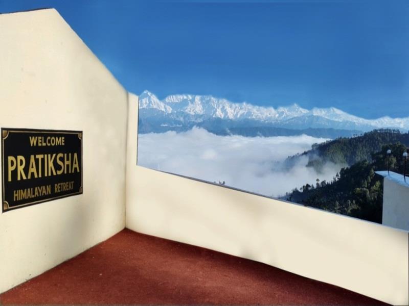 Hôtel Pratiksha Himalayan Retreat à Kausani Extérieur photo